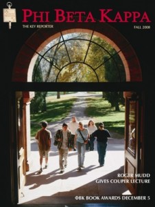 Phi Beta Kappa The Key Palmer Hall