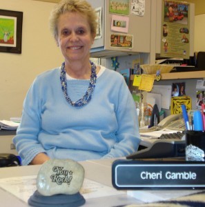 'You Rock' recipient Cheri Gamble.