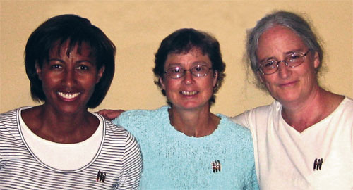 Gail Tate, Mary Safford Mourar, and Gretchen Lockwood