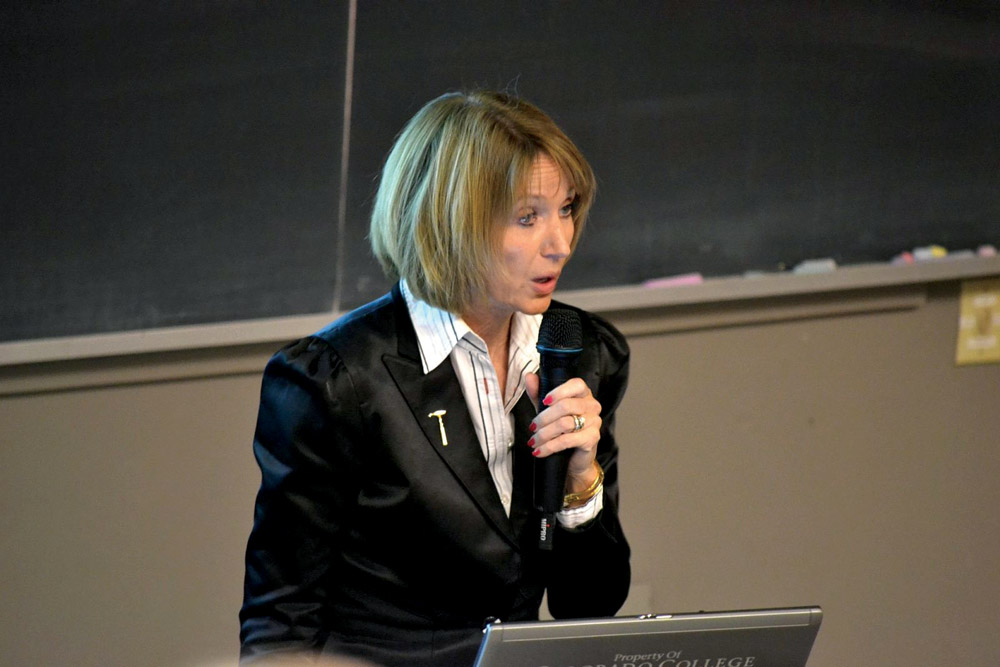 Photo by Val Veirs, professor emeritus of physics