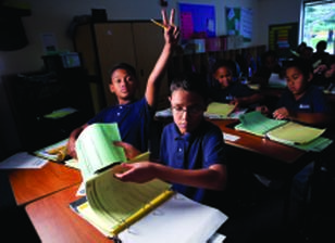 Classroom at Atlas Prep.