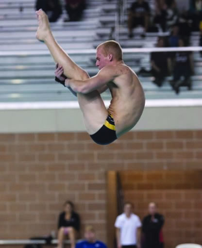 2012-13 NCAA 1M Diving Howlett