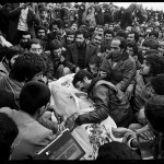 Iranian Revolution, Tehran, Iran, 1978 Burnett arrived in Tehran the day after Christmas 1978, unaware of the degree of political unrest around him. Within hours, he was on the streets, in the middle of a gunbattle. “Every burial became a political event,” he notes, “where the shah and the U.S. were railed against.”