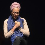 Zadie Smith, acclaimed author of “White Teeth” and “NW,” spoke in Armstrong Theatre during the 2014 MacLean Symposium on Globalization, Culture, and Literature.