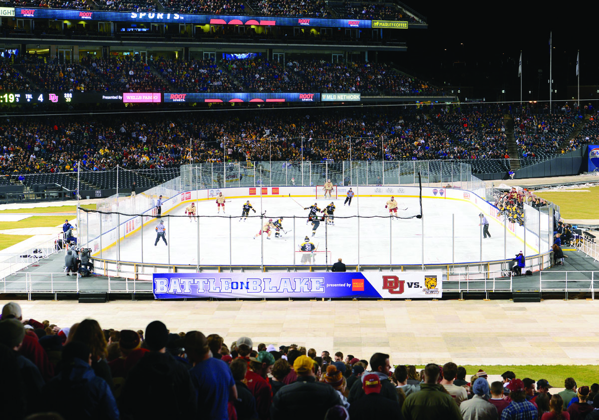 Battle on Blake prelude to NHL Stadium Series game at Coors Field – The  Denver Post