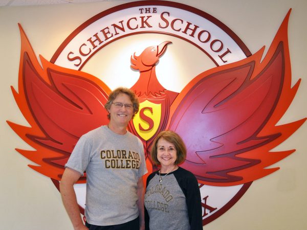 Jill Thomas Marshall ’66 and Steve Shaw ’87