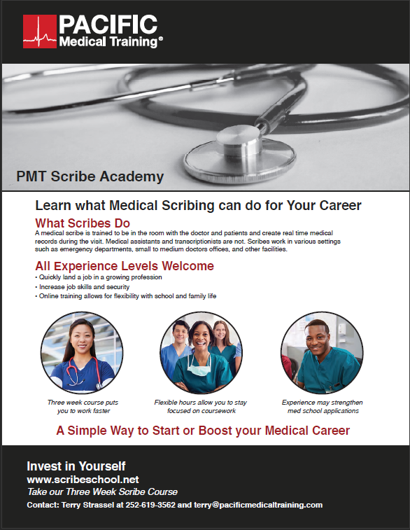 Medical Scribe Training and Certification Program CC Career Chronicles
