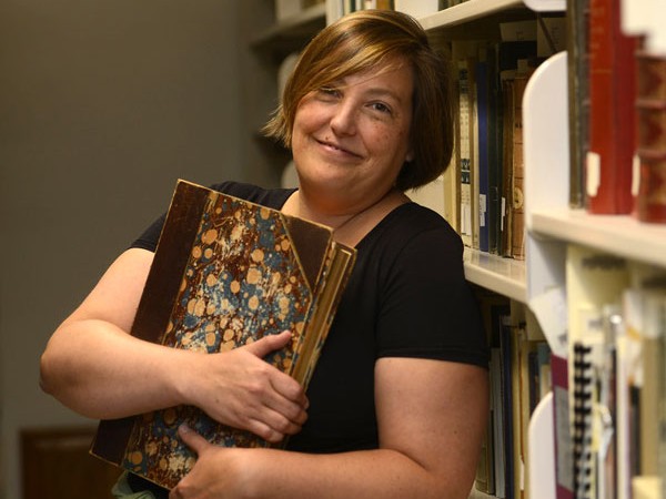 Jessy Randall, Special Collections curator and archivist