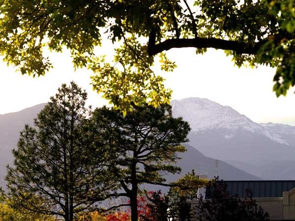 Campus in fall